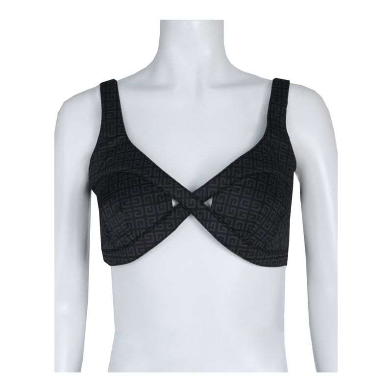 Givenchy 4g Crossed Bikini Top Multi Womens